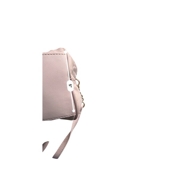 Juicy Couture Fame Satchel Pink Quilted Heart Charm Bag Y2K McBling Pop Coquette - Picture 11 of 16